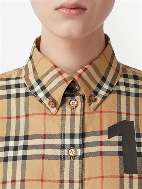 burberry button up womens